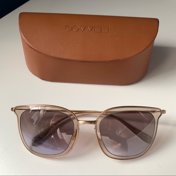 Oliver Peoples Rosegold Sunglasses